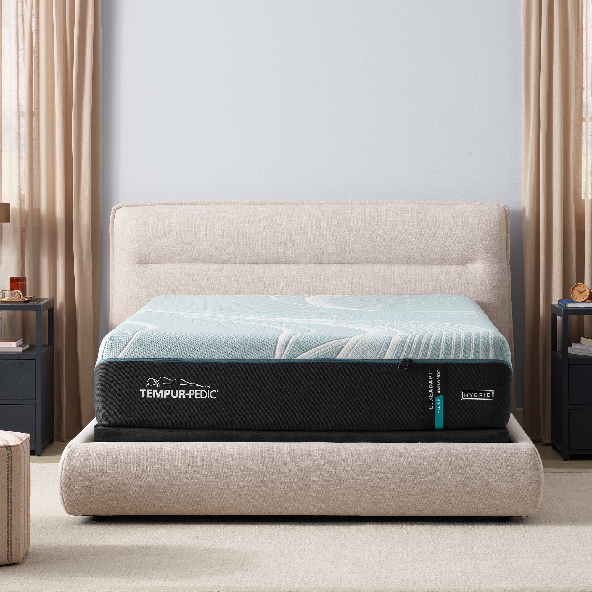 Tempur Pedic Mattresses 13 Profile LUXE ADAPT MEDIUM HYBRID Treeforms Furniture Gallery